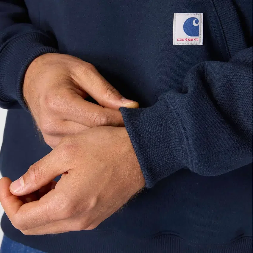 Sudadera con capucha de felpa gruesa de la serie Crafted para hombre