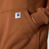 Sudadera con capucha de felpa gruesa de la serie Crafted para hombre