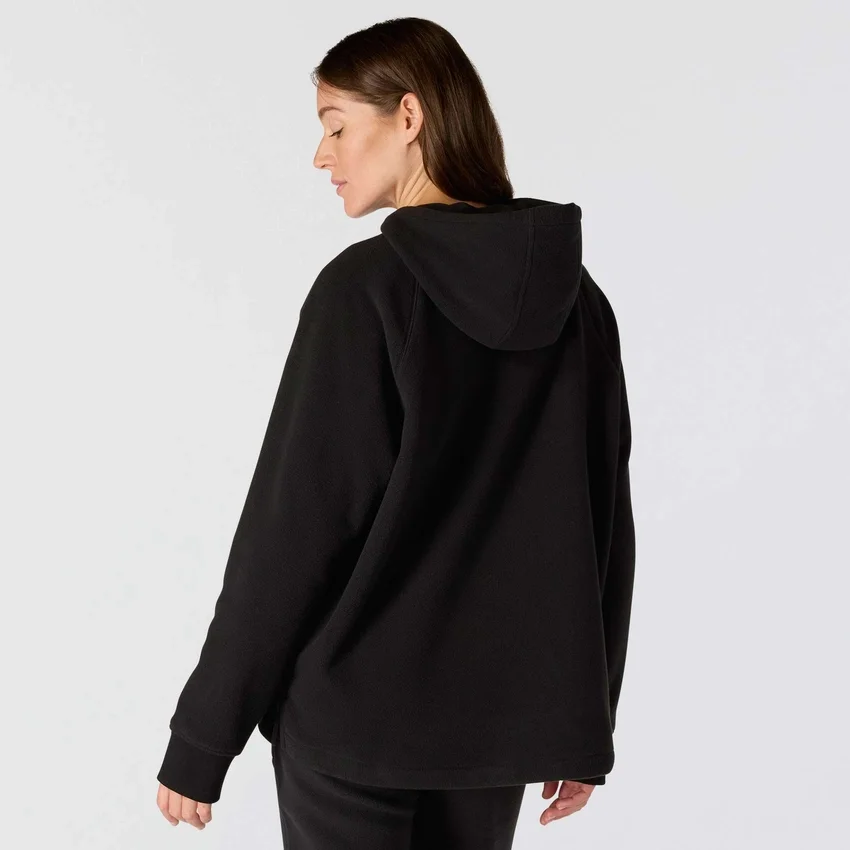 Sudadera con capucha de forro polar oversize Force Quick-Dry para mujer