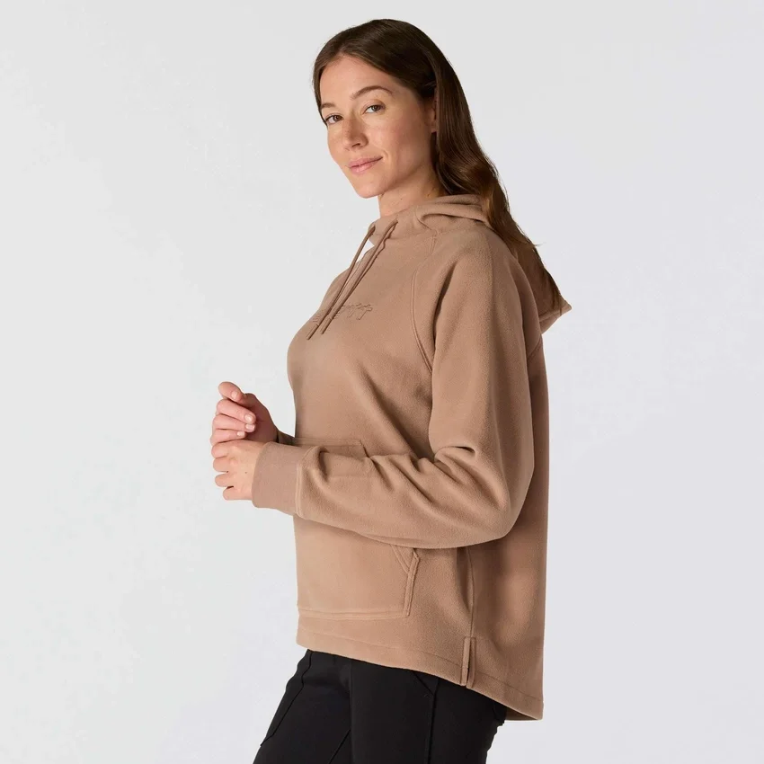 Sudadera con capucha de forro polar oversize Force Quick-Dry para mujer