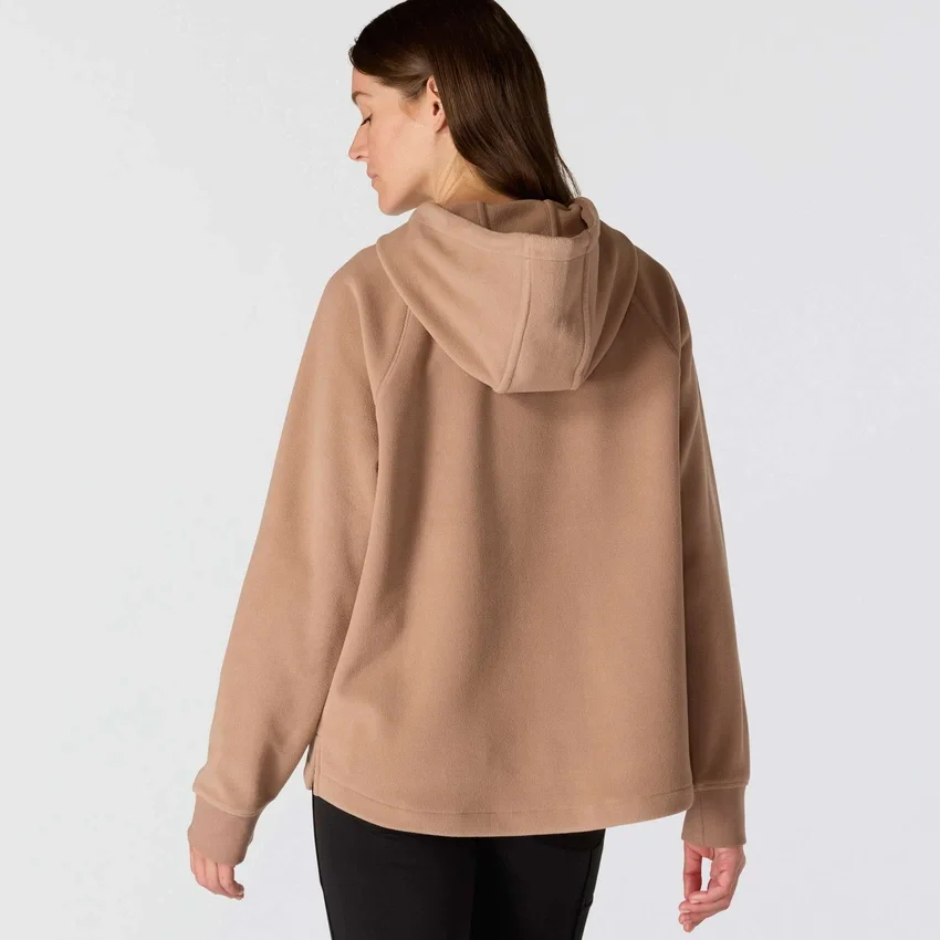 Sudadera con capucha de forro polar oversize Force Quick-Dry para mujer
