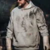 Sudadera con capucha de peso medio y corte holgado Marquette para hombre