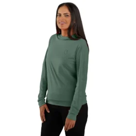 Sudadera con capucha Force Sun Defender UPF 50+ para mujer, que absorbe la humedad - Sudaderas con capucha de protección solar