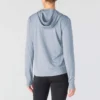 Sudadera con capucha Force Sun Defender UPF 50+ para mujer, que absorbe la humedad - Sudaderas con capucha de protección solar