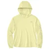 Sudadera con capucha Force Sun Defender UPF 50+ para mujer, que absorbe la humedad - Sudaderas con capucha de protección solar