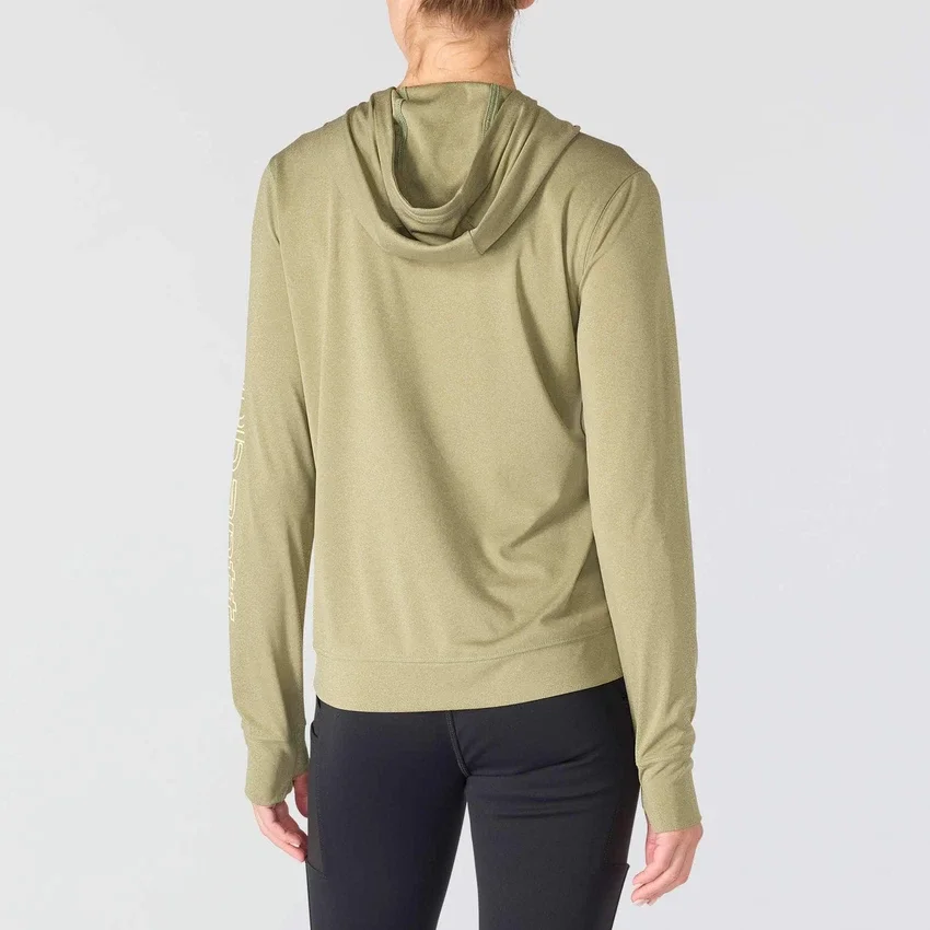 Sudadera con capucha Force Sun Defender UPF 50+ para mujer, que absorbe la humedad - Sudaderas con capucha de protección solar