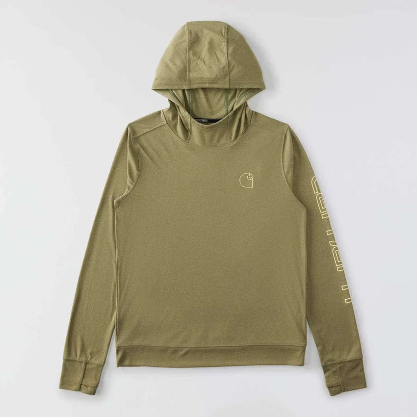 Sudadera con capucha Force Sun Defender UPF 50+ para mujer, que absorbe la humedad - Sudaderas con capucha de protección solar