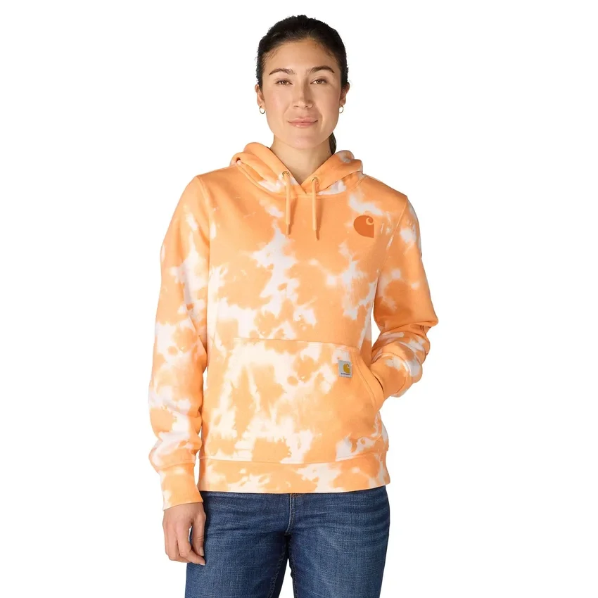 Sudadera con capucha «Marquette» para mujer, con efecto tie-dye