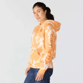 Sudadera con capucha «Marquette» para mujer, con efecto tie-dye