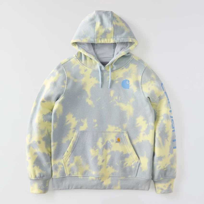 Sudadera con capucha «Marquette» para mujer, con efecto tie-dye