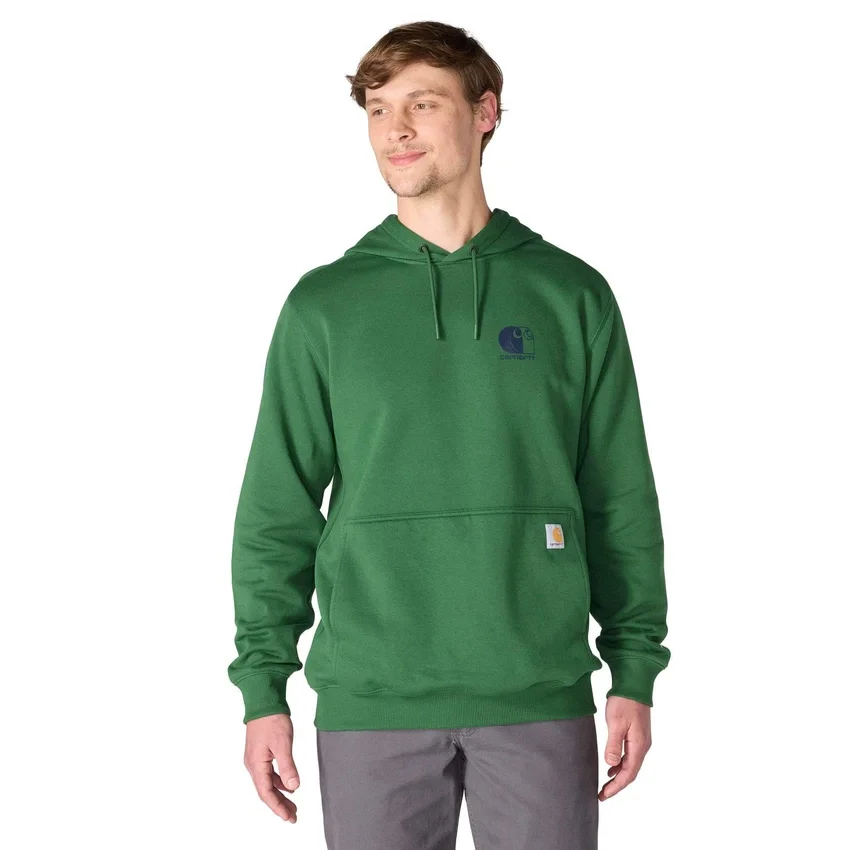 Sudadera con capucha para hombre Force con logotipo y tejido que absorbe la humedad