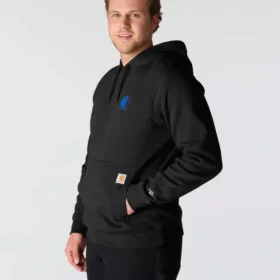 Sudadera con capucha para hombre Force con logotipo y tejido que absorbe la humedad