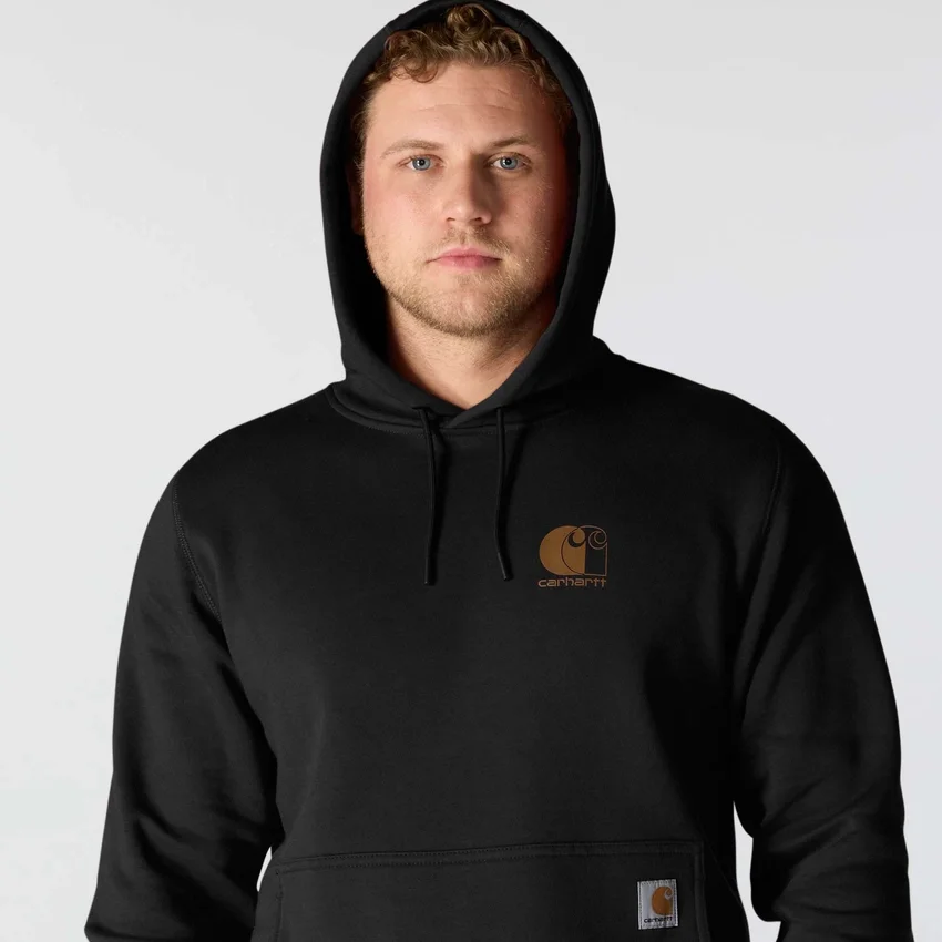 Sudadera con capucha para hombre Force con logotipo y tejido que absorbe la humedad