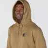 Sudadera con capucha para hombre Force con logotipo y tejido que absorbe la humedad