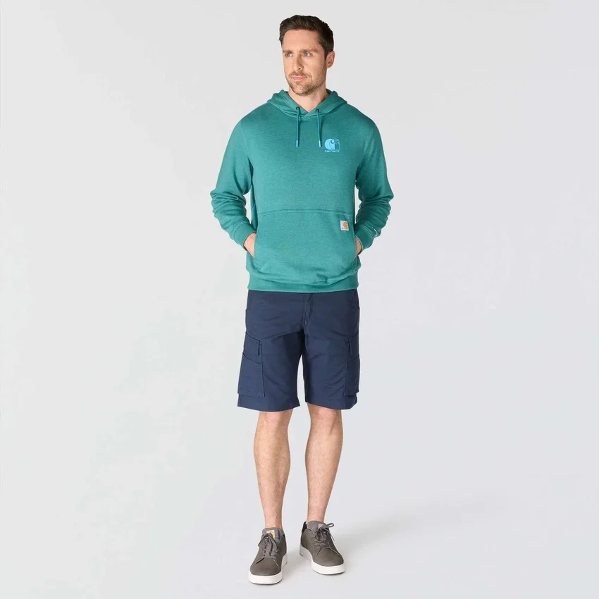 Sudadera con capucha para hombre Force con logotipo y tejido que absorbe la humedad