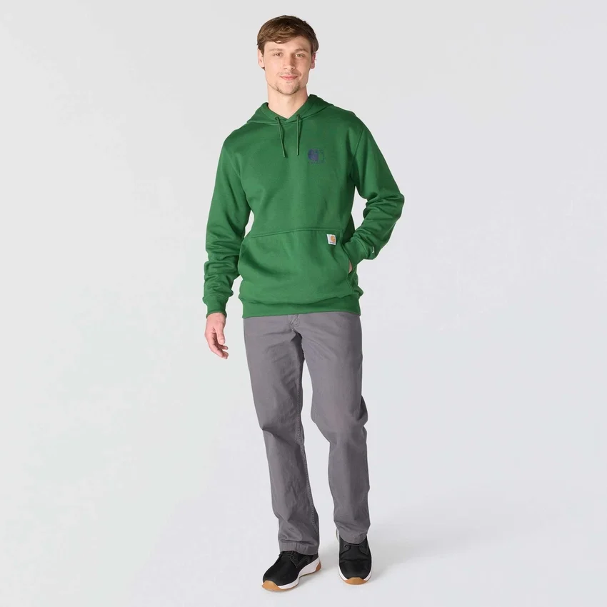 Sudadera con capucha para hombre Force con logotipo y tejido que absorbe la humedad