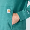 Sudadera con capucha para hombre Force con logotipo y tejido que absorbe la humedad