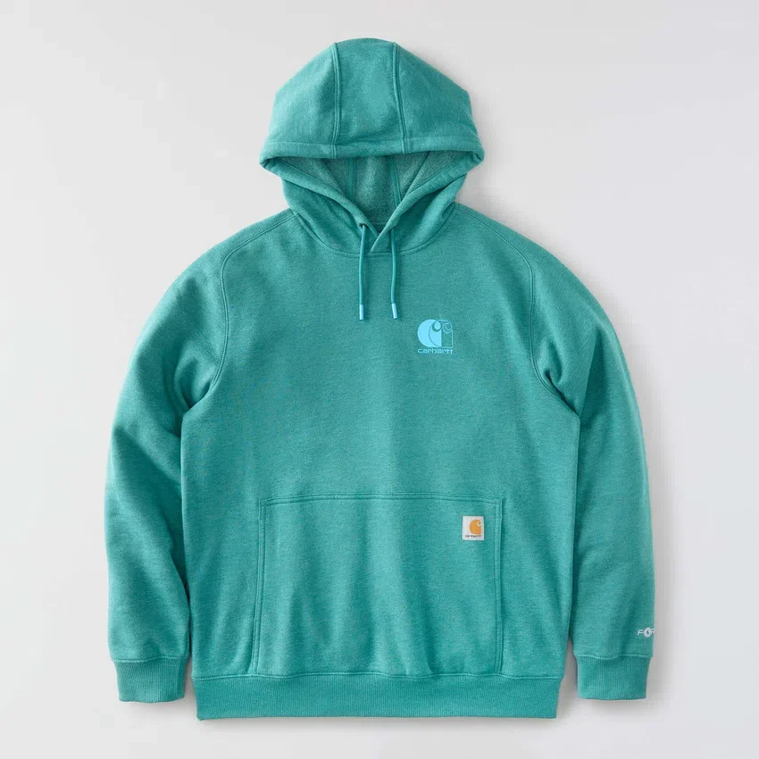 Sudadera con capucha para hombre Force con logotipo y tejido que absorbe la humedad