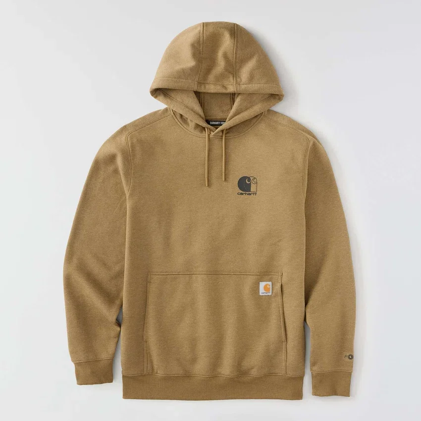 Sudadera con capucha para hombre Force con logotipo y tejido que absorbe la humedad