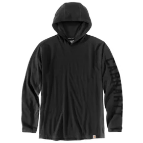 Sudadera con capucha para hombre Force, corte holgado, que absorbe la humedad y con logotipo