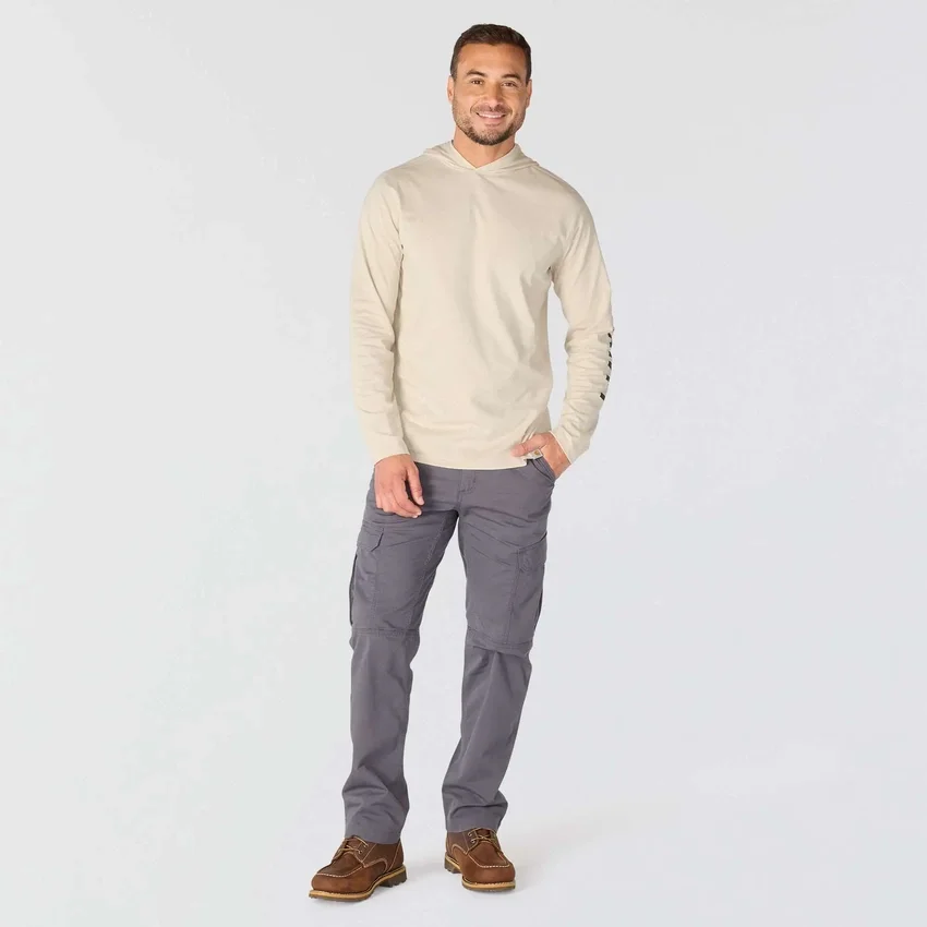 Sudadera con capucha para hombre Force, corte holgado, que absorbe la humedad y con logotipo