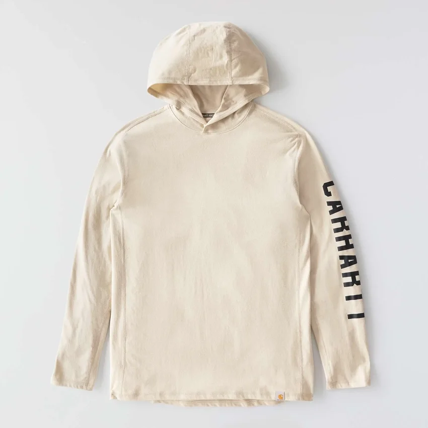 Sudadera con capucha para hombre Force, corte holgado, que absorbe la humedad y con logotipo