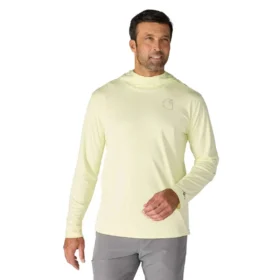Sudadera con capucha para hombre Force Sun Defender UPF 50+, ligera, con manguitos largos y transpirable - Sudaderas con capucha de protección solar