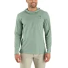 Sudadera con capucha para hombre Force Sun Defender UPF 50+, ligera, con manguitos largos y transpirable - Sudaderas con capucha de protección solar