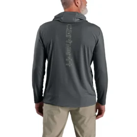 Sudadera con capucha para hombre Force Sun Defender UPF 50+, ligera, con manguitos largos y transpirable – Sudaderas con capucha de protección solar