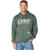 Sudadera con capucha para hombre Marquette con estampado de trébol - Sudadera del Día de San Patricio