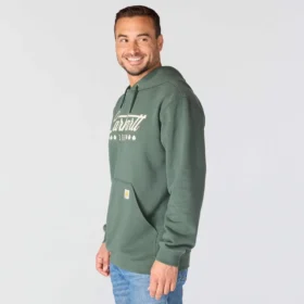 Sudadera con capucha para hombre Marquette con estampado de trébol – Sudadera del Día de San Patricio
