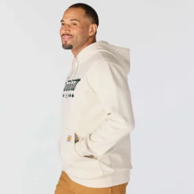 Sudadera con capucha para hombre Marquette con estampado de trébol – Sudadera del Día de San Patricio