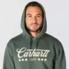 Sudadera con capucha para hombre Marquette con estampado de trébol - Sudadera del Día de San Patricio
