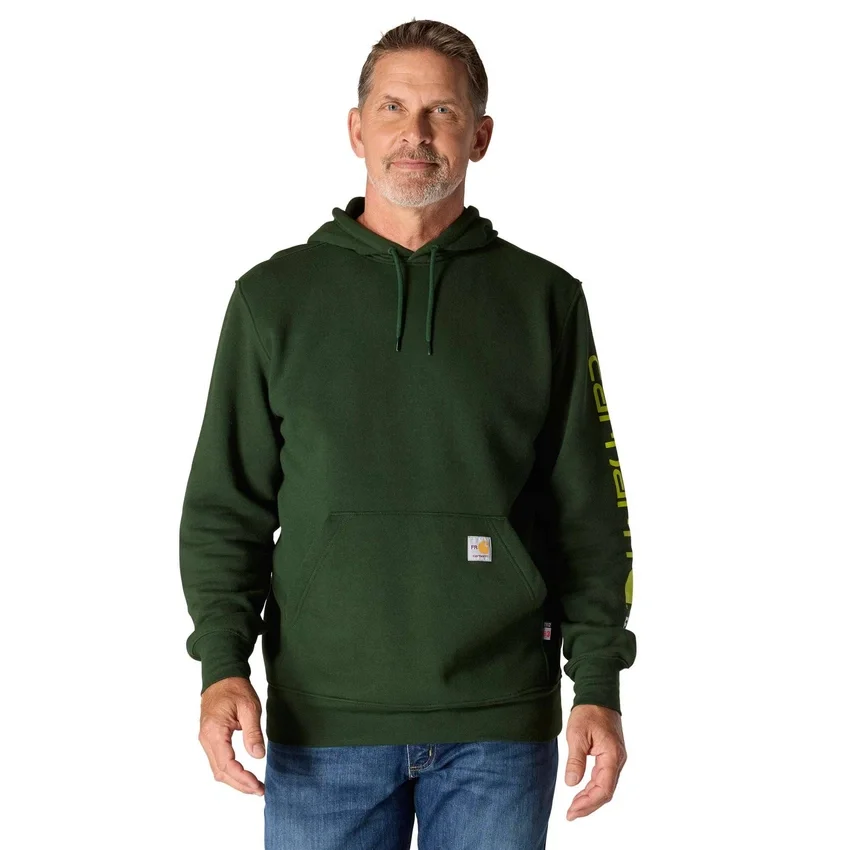 Sudadera con capucha para hombre Marquette Force Logo - Sudaderas con capucha ignífugas