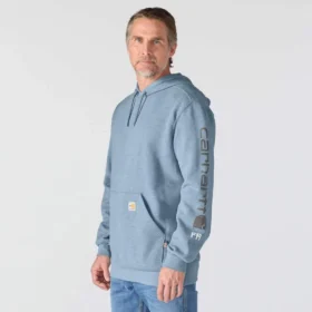 Sudadera con capucha para hombre Marquette Force Logo – Sudaderas con capucha ignífugas