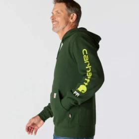 Sudadera con capucha para hombre Marquette Force Logo – Sudaderas con capucha ignífugas
