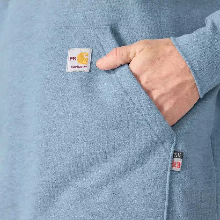Sudadera con capucha para hombre Marquette Force Logo - Sudaderas con capucha ignífugas