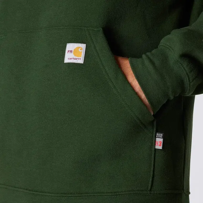 Sudadera con capucha para hombre Marquette Force Logo - Sudaderas con capucha ignífugas