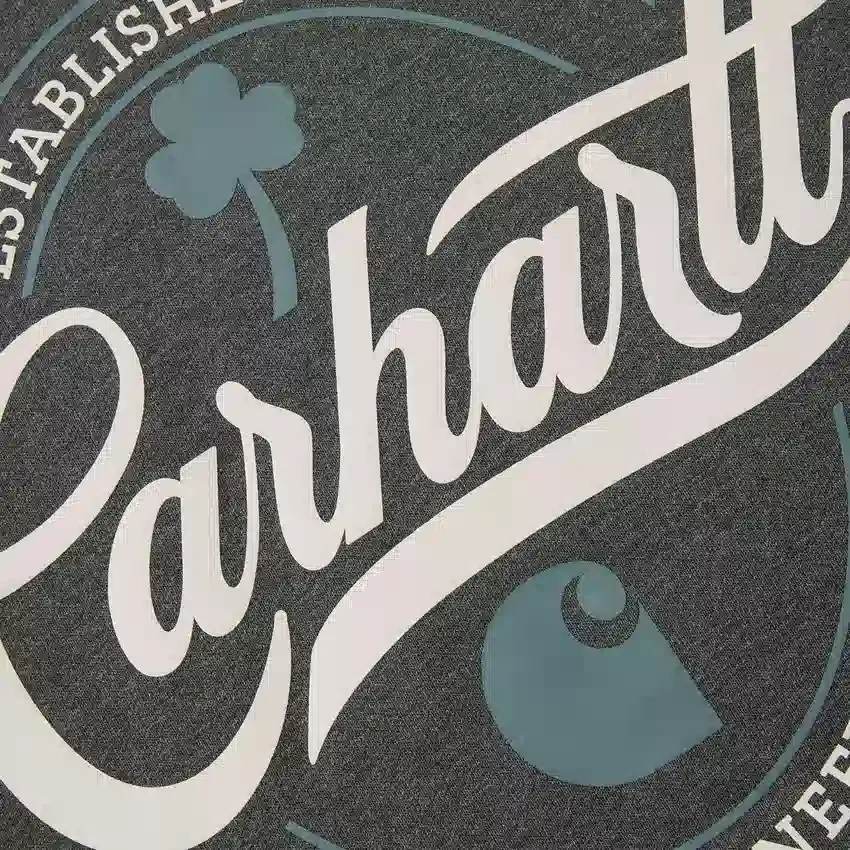Sudadera con capucha para hombre «Marquette Shamrock Script» - Sudadera del Día de San Patricio
