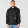 Sudadera con capucha para hombre «Marquette Shamrock Script» - Sudadera del Día de San Patricio