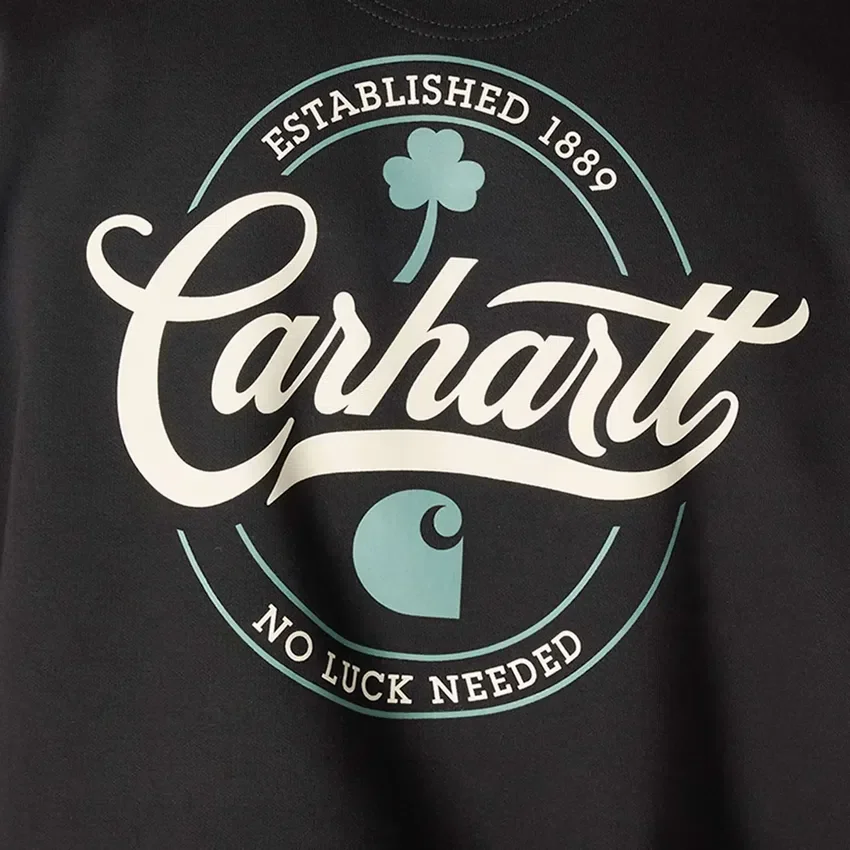 Sudadera con capucha para hombre «Marquette Shamrock Script» - Sudadera del Día de San Patricio