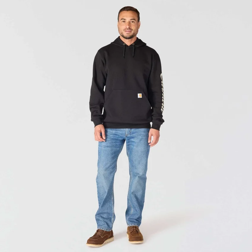Sudadera con capucha para hombre «Marquette Shamrock Script» - Sudadera del Día de San Patricio