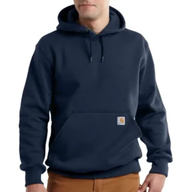 Sudadera con capucha Paxton para hombre, de tejido grueso y repelente al agua – Sudaderas con capucha carhartt Rain Defender