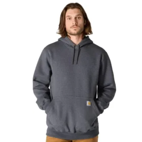 Sudadera con capucha Paxton para hombre, de tejido grueso y repelente al agua – Sudaderas con capucha carhartt Rain Defender