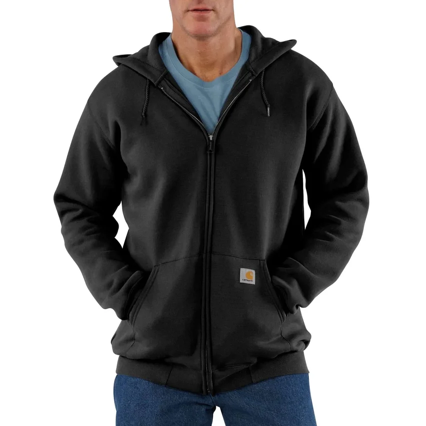 Sudadera con capucha y cremallera completa de corte holgado Marquette para hombre