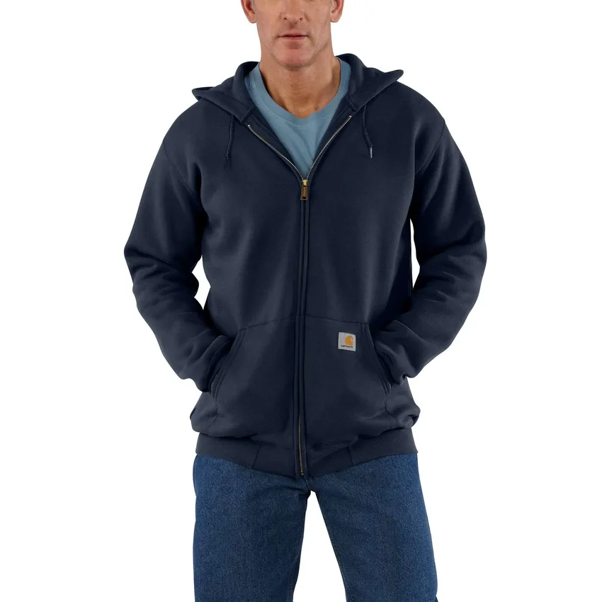 Sudadera con capucha y cremallera completa de corte holgado Marquette para hombre