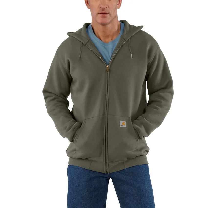 Sudadera con capucha y cremallera completa de corte holgado Marquette para hombre