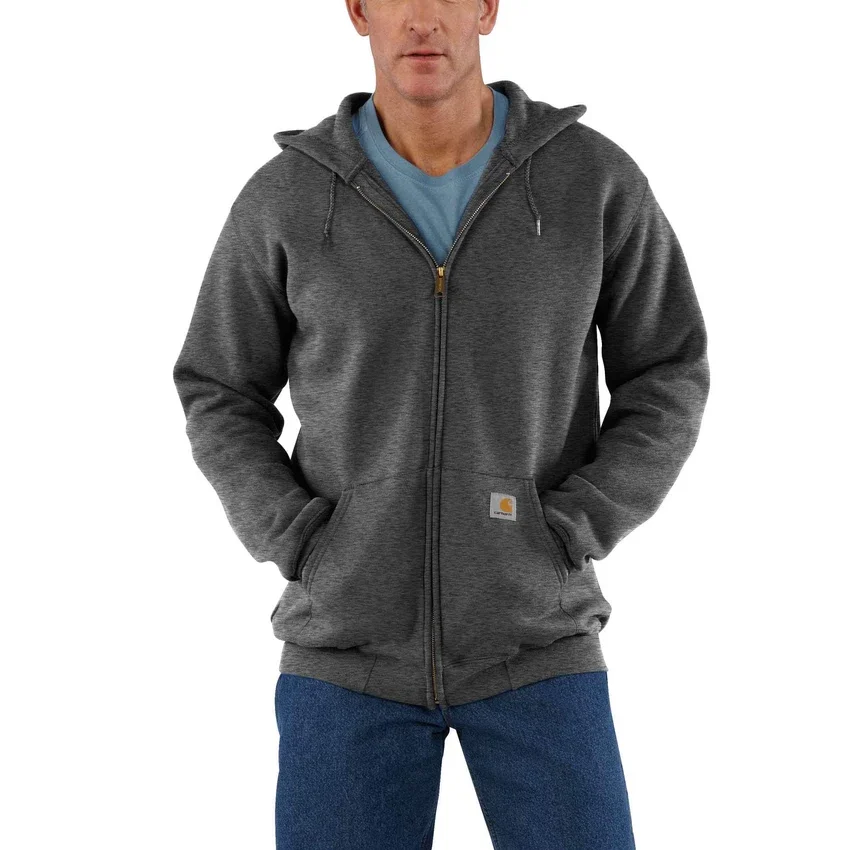 Sudadera con capucha y cremallera completa de corte holgado Marquette para hombre