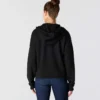 Sudadera con capucha y cremallera completa de Tencel™ ligera para mujer