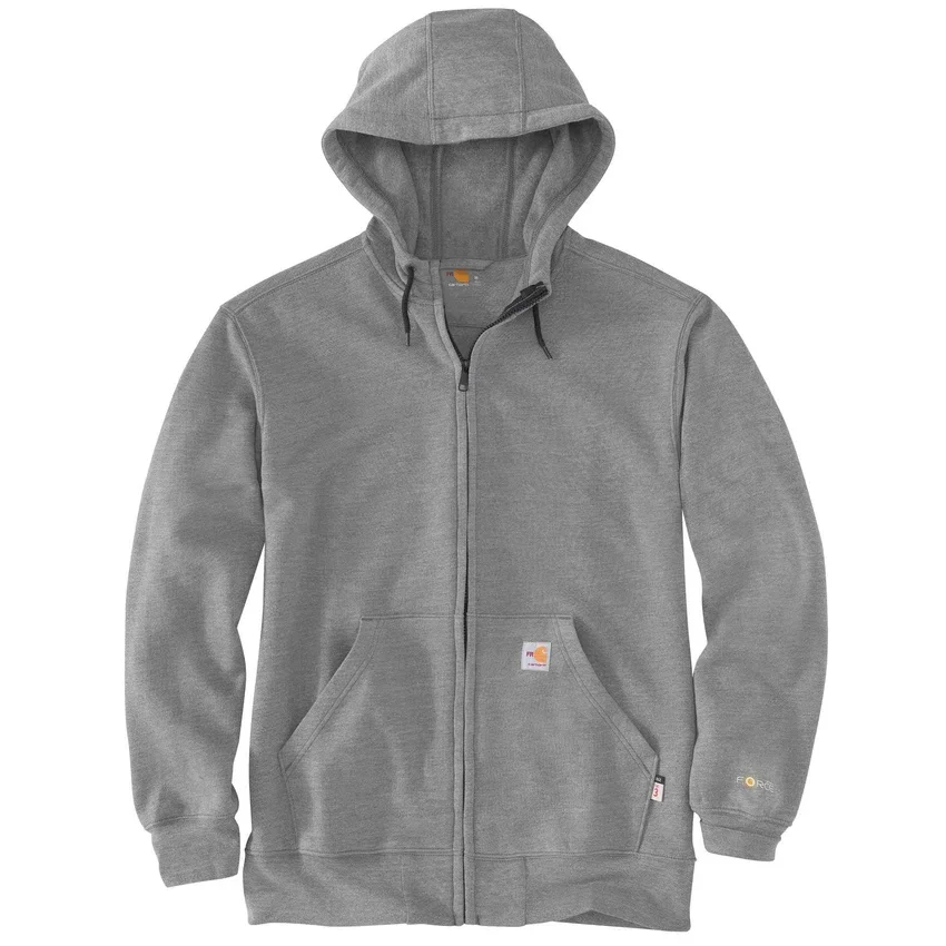Sudadera con capucha y cremallera completa Marquette Force para hombre - Sudaderas con capucha ignífugas